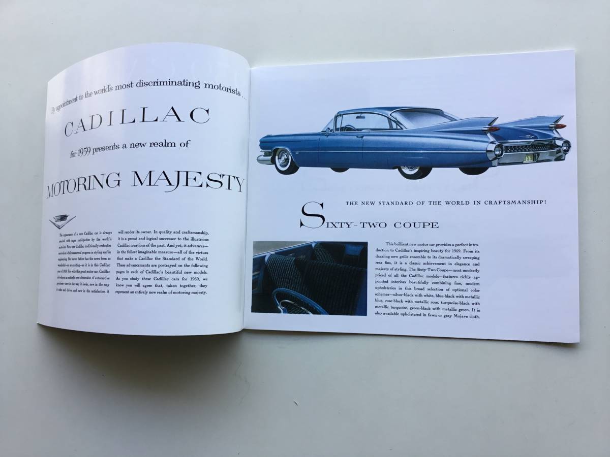 1959年 キャデラック ディーラー セールス カタログ ビンテージ アメ車