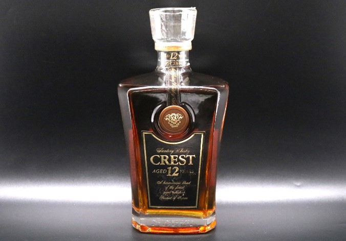 【ト石】 ☆未開栓・古酒☆ SUNTORY WHISKY CREST AGED 12 YEARS サントリー ウイスキー クレスト 12年 700ml 43% EA522EWH62