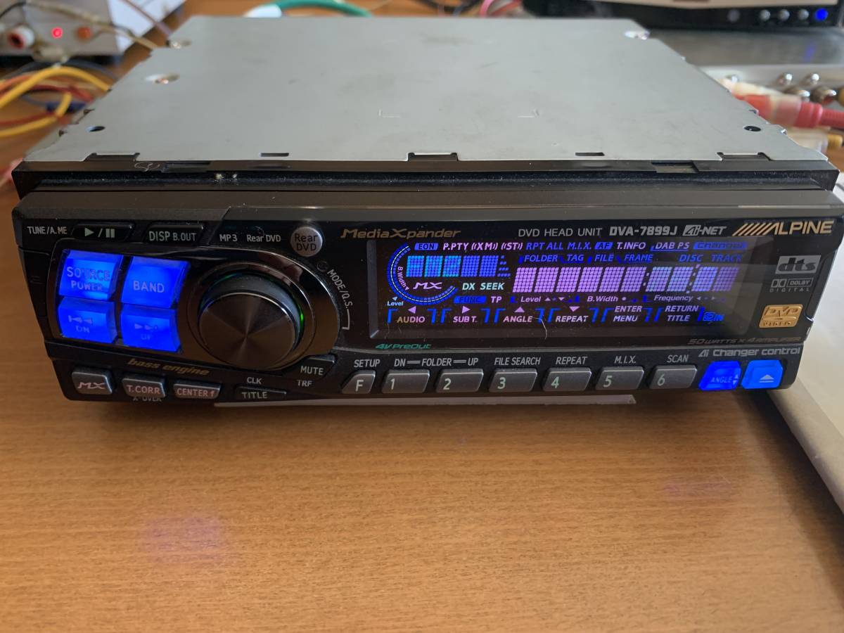 アルパイン DVA-7899J DVDヘッドユニット ALPINE