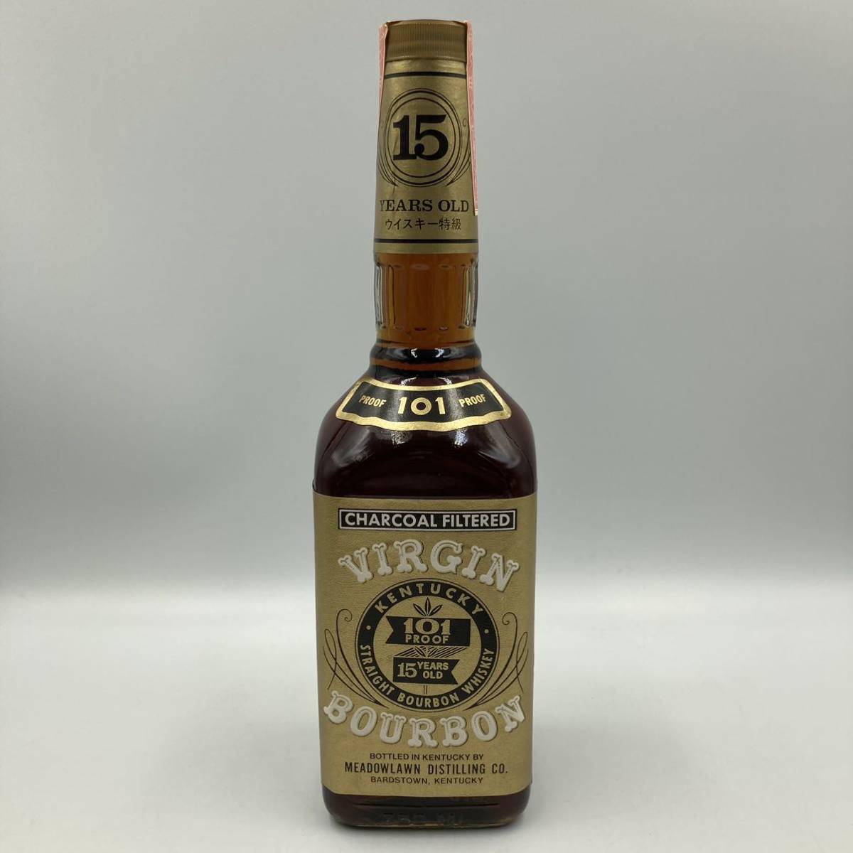 品質保証，新作 4.21 HU-t12 未開栓 VIRGIN 15年 容量 750ml/アルコール分 50.5%/バーボンウイスキー/EA5 EC7(バーボン)｜売買されたオークション情報、yahooの商品情報をアーカイブ公開 - オークファン バーボン