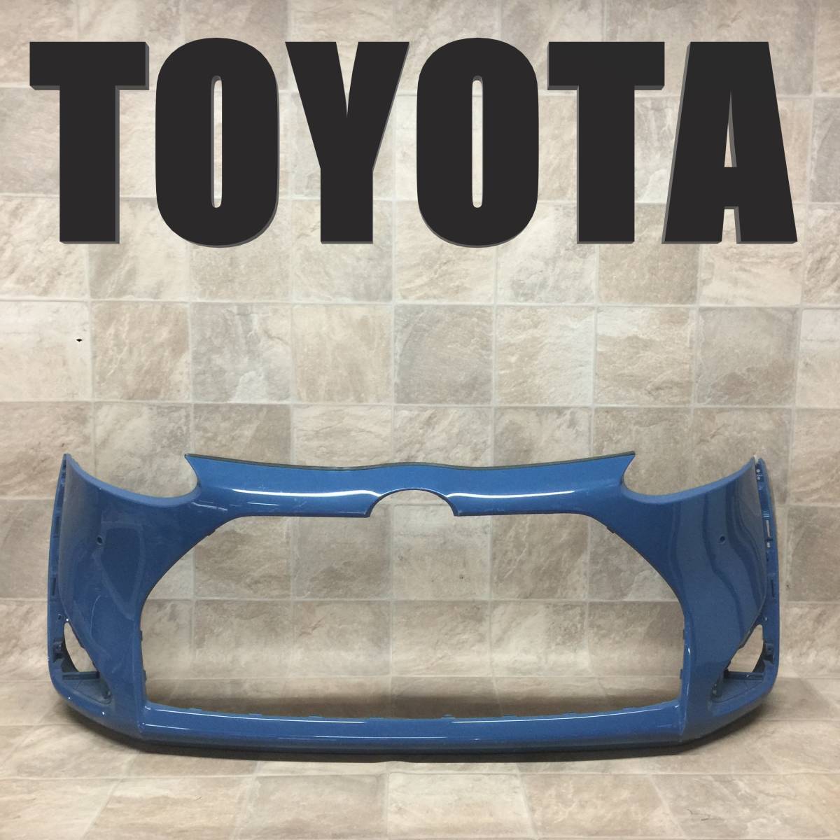 - Neo-Pure Toyota Aviation Tank (SP0488D9) B4-67/NSP170G/NSP172G/NCP175G/NHP170Gシエンタ後期 純正フロントバンパー52119-52B40