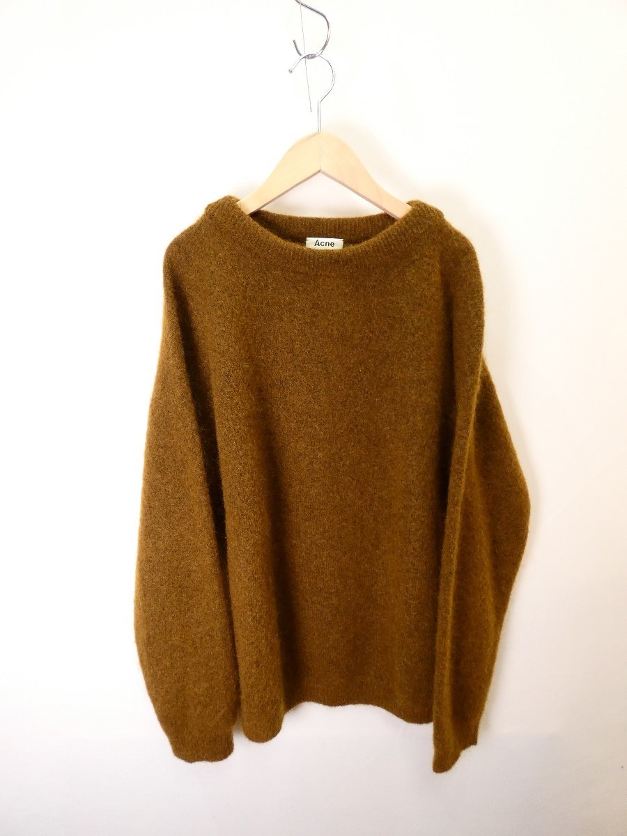 アクネ Acne studios モヘアボトルネックニット セーター【L's(XS)/3.5