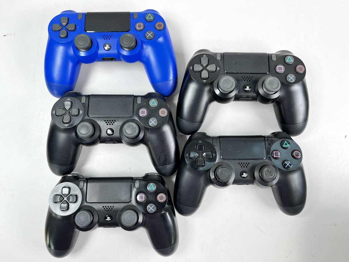 ♪【中古】PlayStation 4 DUALSHOCK 4 5個 まとめ プレイステーション4 PS4 プレステ4 デュアルショック4 コントローラ @60(4)