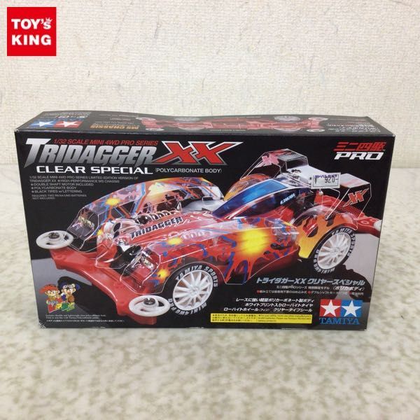 1円〜 タミヤ ミニ四駆 PRO 1/32 トライダガーXX クリヤースペシャル