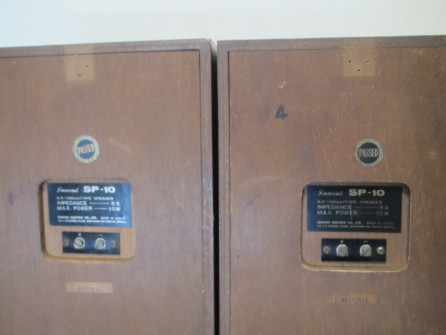 SANSUI SP-10 スピーカー ペア SP-10 サンスイ ペア 山水) (サンスイ