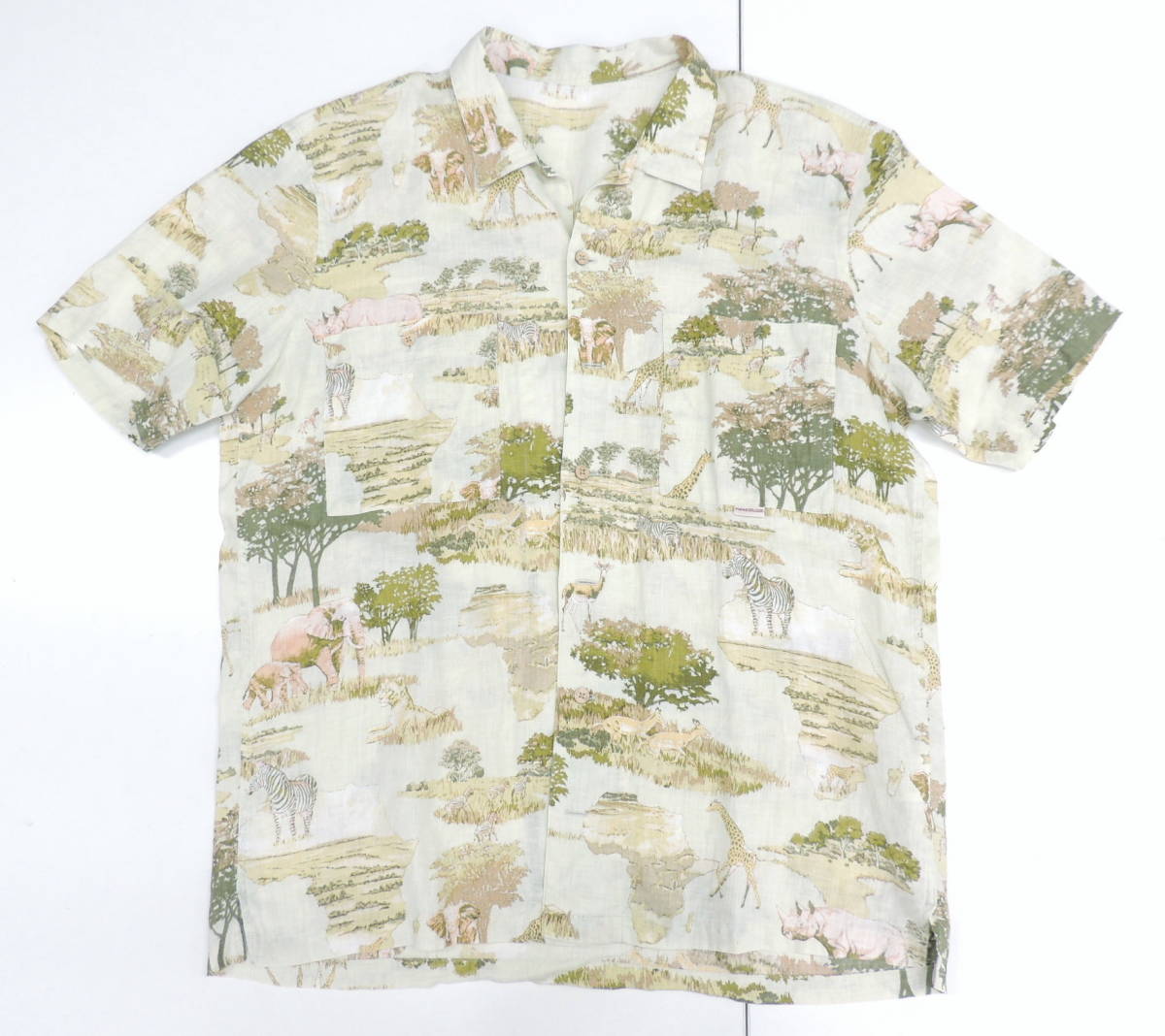 ◇ 美品 パパス アイランド PAPAS ISLAND 日本製 アフリカ サファリ 