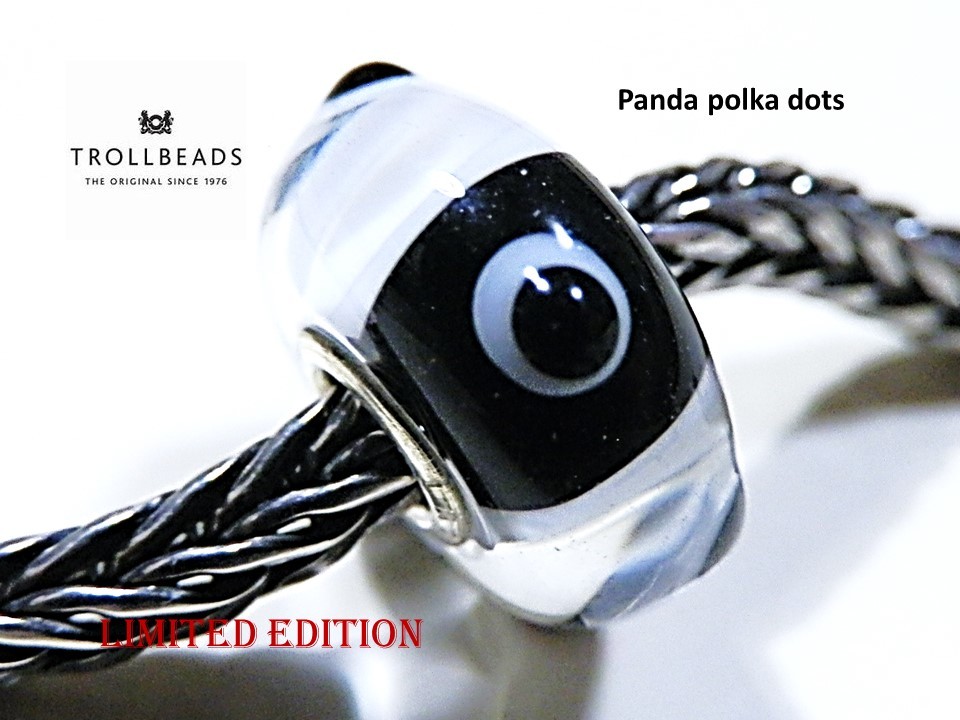 最新作，100%新品 トロールビーズ Trollbeads THUN TROLLBEADS Panda Pol Dots パンダポルドット 刻印あり リミテッド イタリア(ビーズ、ガラス)｜売買されたオークション情報、yahooの商品情報をアーカイブ公開 - オーク ビーズ、ガラス