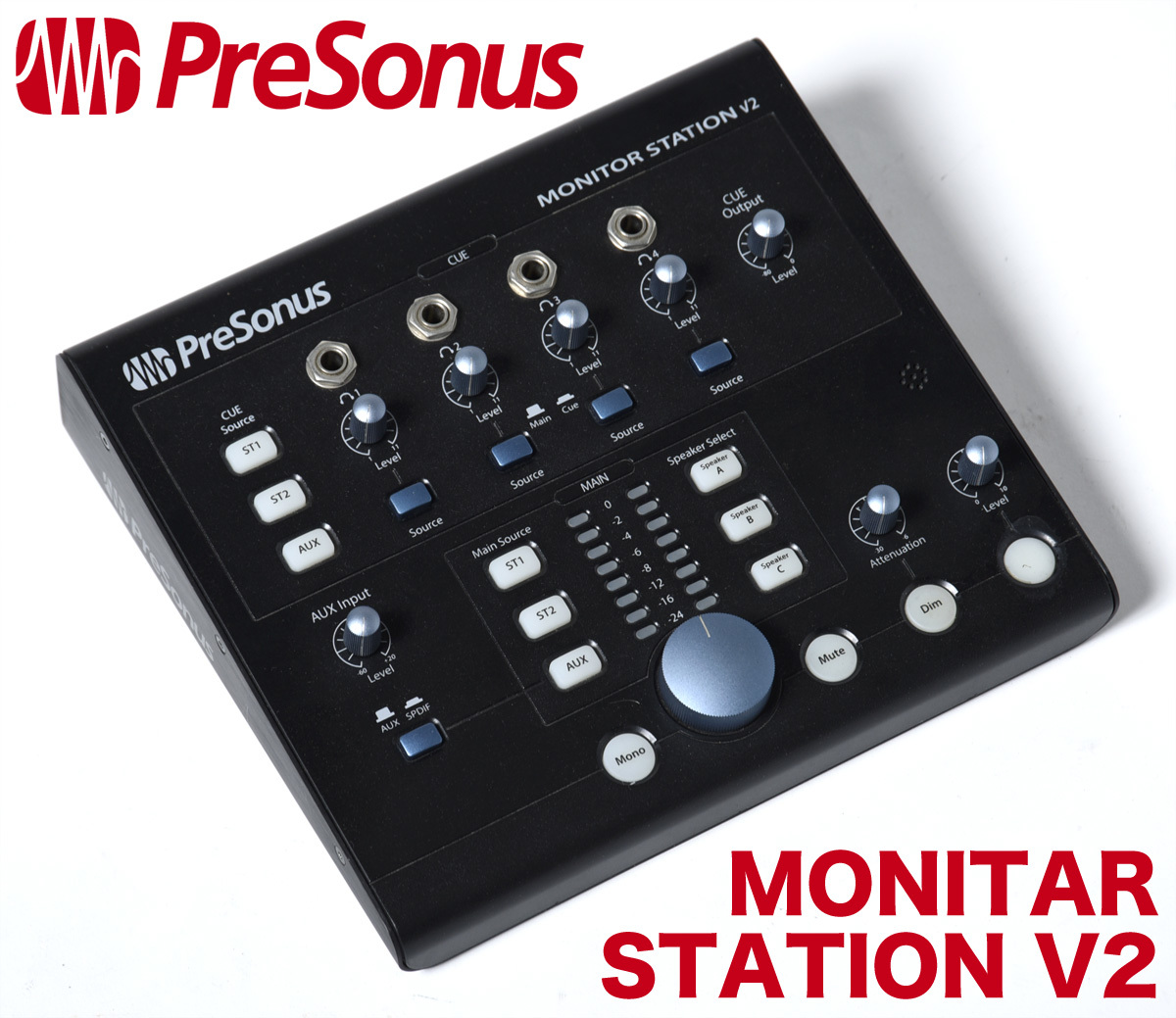 Pre Sonus MONITOR STATION V2 モニター・コントローラー 動作確認済み 管理L138
