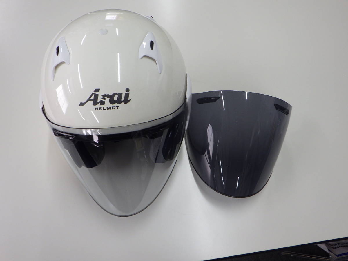 Arai SZ-F アライ SZF | - Helmet ジェットヘルメット WHITE SZ Yahoo 