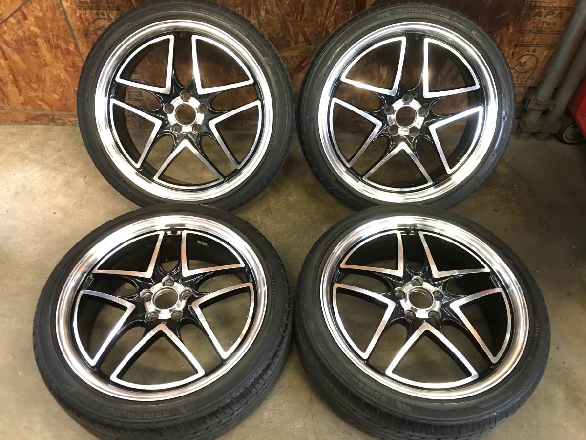 れいです 18×7J+50 PCD100 5H】ENKEI軽量アルミホイール【215/40R18】19年製