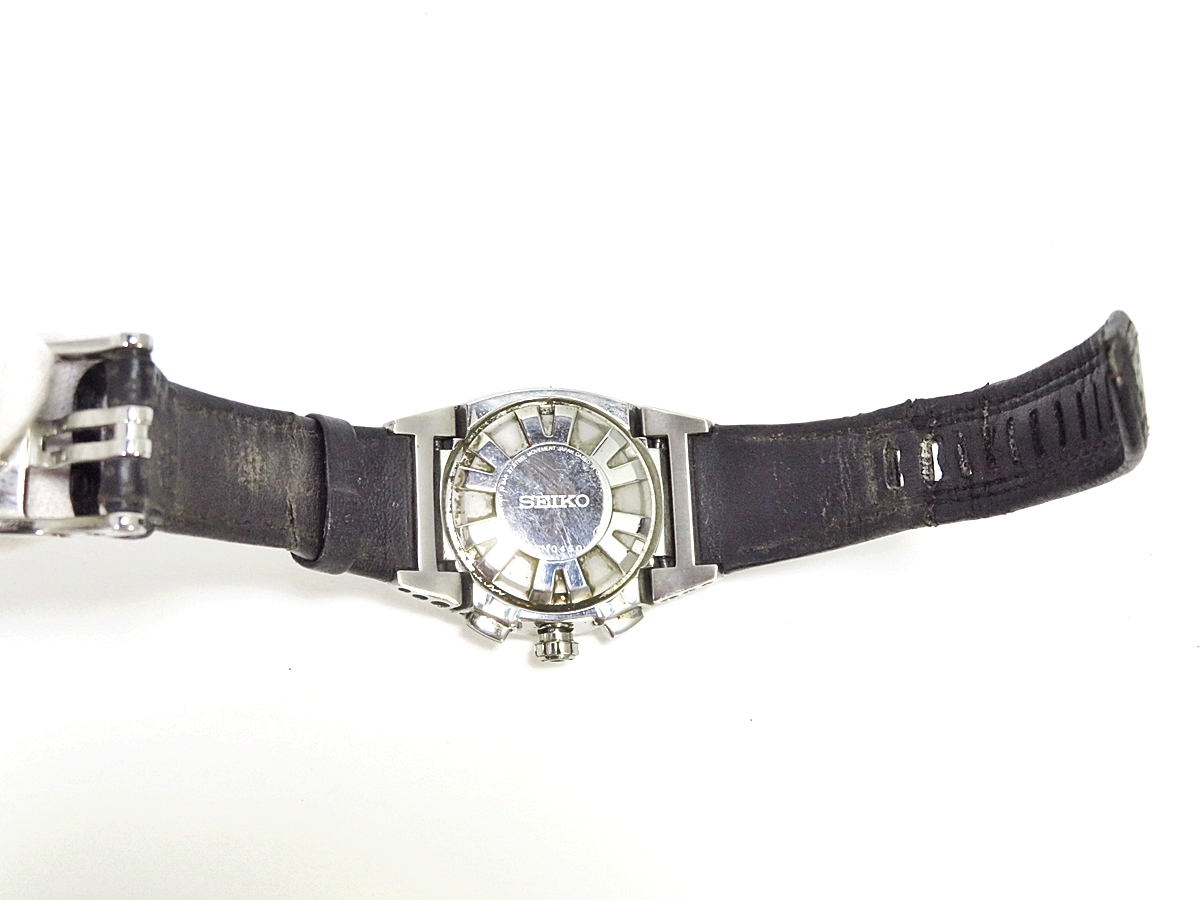SEIKO CHRONOGRAPH 10 BAR 7T62-0HH0 セイコー クロノグラフ 