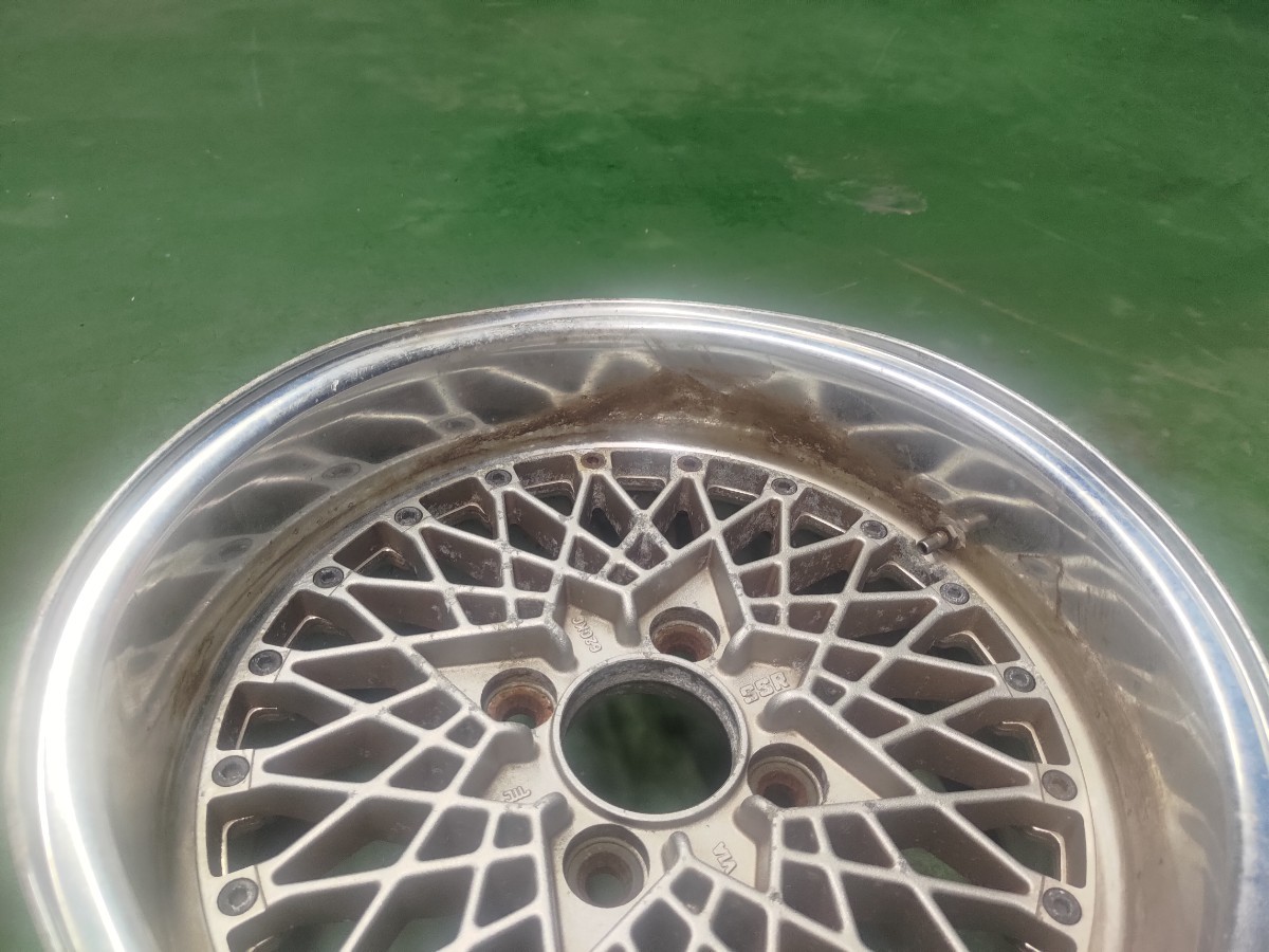 深リム SSR リバース メッシュ ホイール 15インチ 7J サイズ実測