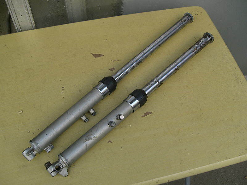 ヤマハ　ミニトレ　フロント　フォークセット　ジャンク 