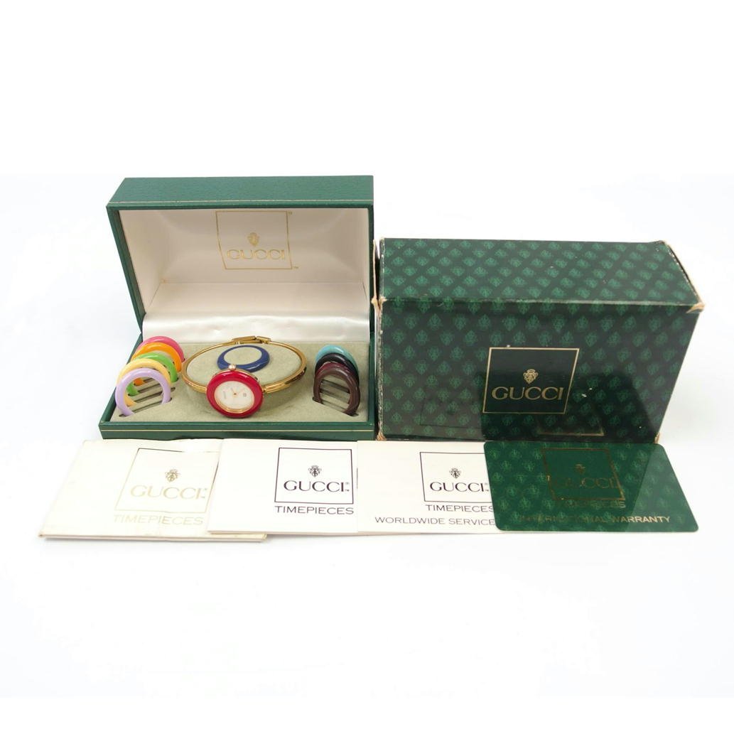 ウォッチGUCCI グッチ 替ベルト チェンジベルト GP GUCCI 1800L