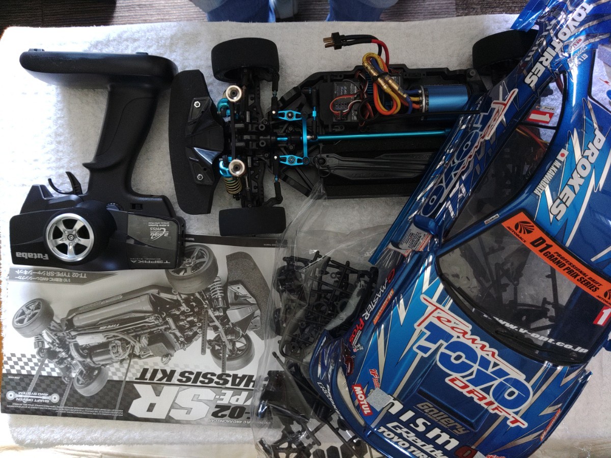 【超激得，低価】 タミヤ TAMIYA TT02 TYPE-SR プロポ アンプ モーター セット(田宮模型)｜売買されたオークション情報、yahooの商品情報をアーカイブ公開 - オークファン 田宮模型