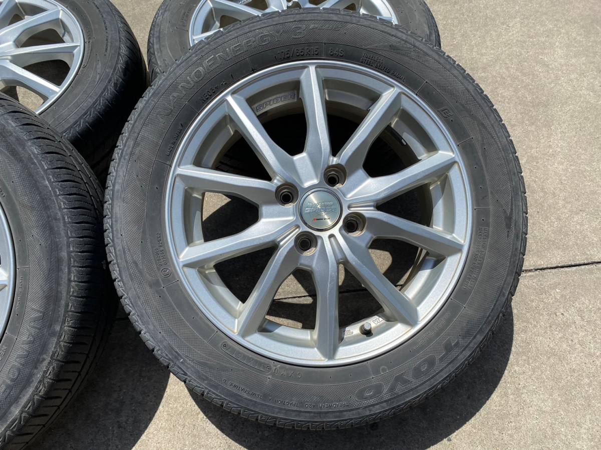 MANARAY SPORT EUROSPEED SPIDER 175/65R15 15×5.5J ホイール タイヤ
