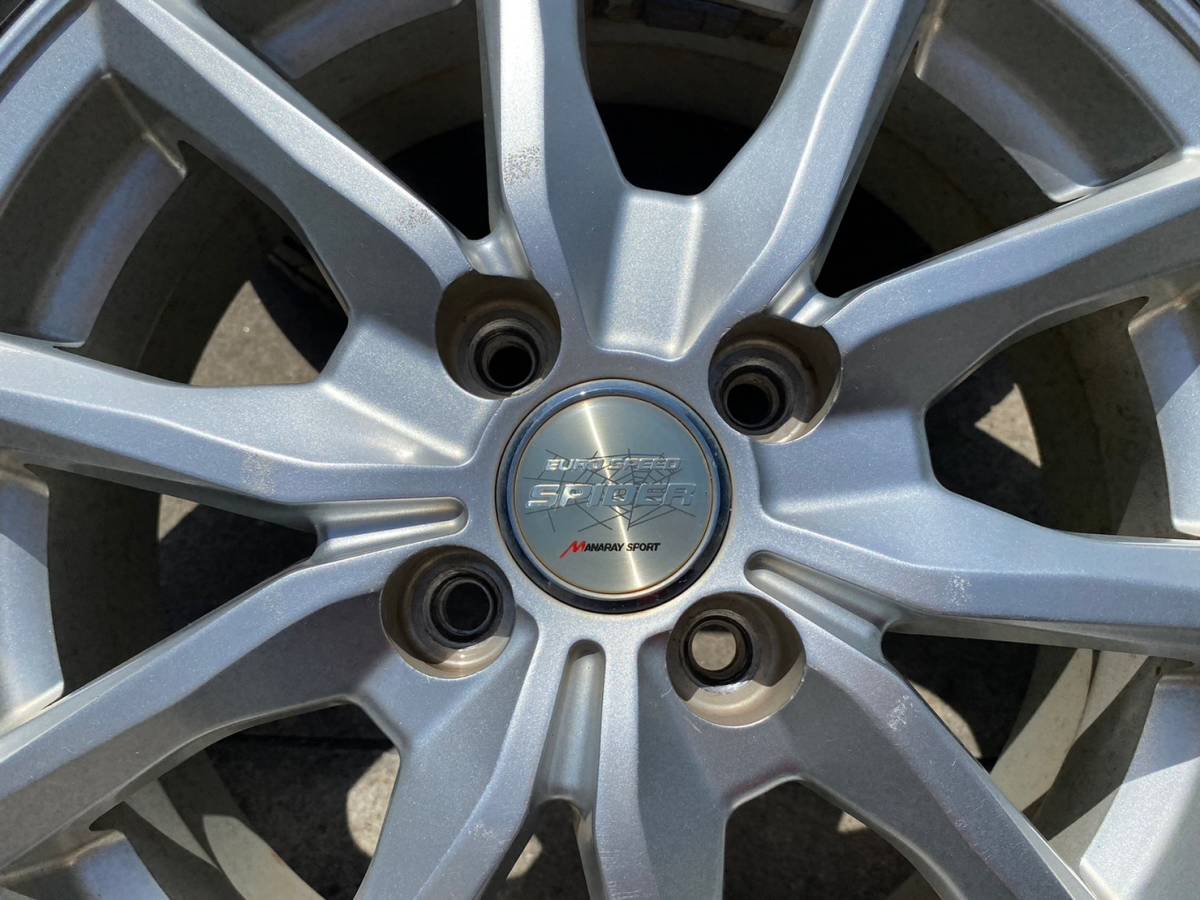 MANARAY SPORT EUROSPEED SPIDER 175/65R15 15×5.5J ホイール タイヤ