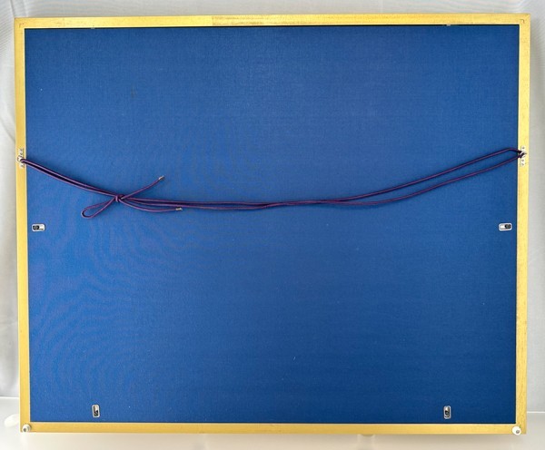 美品 浜田昇児「緑映」リトグラフ 直筆サイン・証明シール有 版画