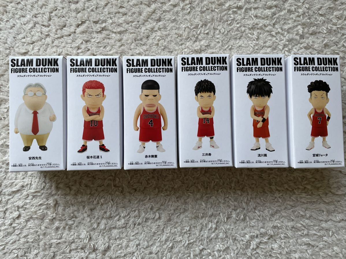 THE FIRST SLAM DUNK FIGURE COLLECTION スラムダンク フィギュアコレクション 6体セット