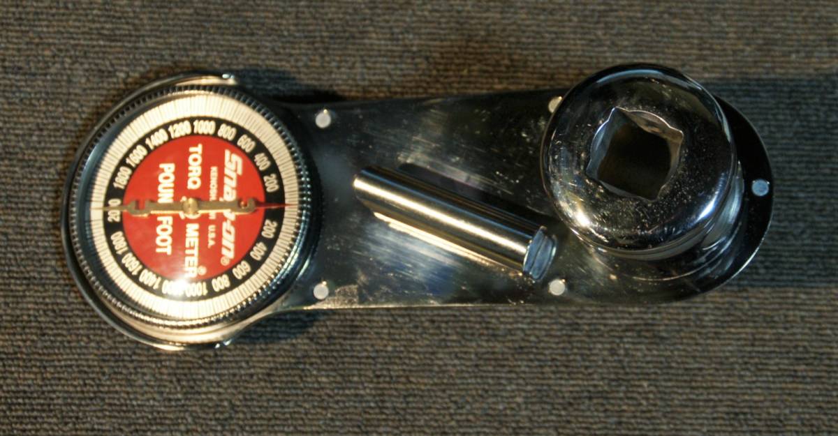 Snap-on スナップオン TORQMETER トルクメーター Made in USA ディスプレイ