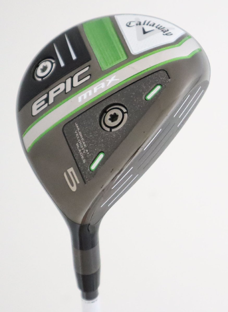 ●2021年モデル！キャロウェイ　EPIC MAX★エピックマックスフェアウェイウッド　5W　18°Diamana40カーボン　S★日本仕様 (49715