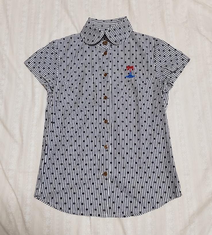 オーブ刺繍半袖シャツ Vivienne Westwood RED LABEL ヴィヴィアン