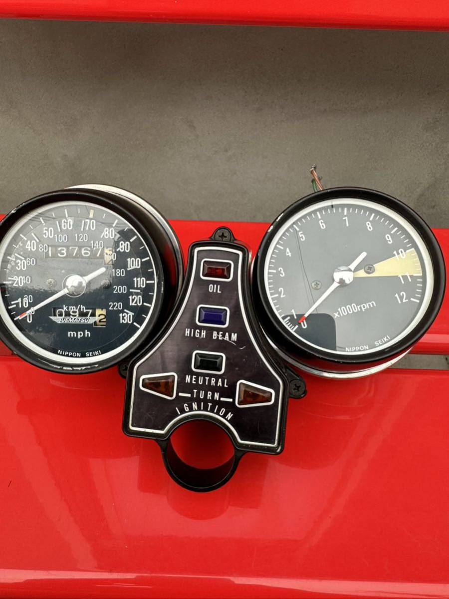 ヨンフォア スピードメーター CB400FOUR タコメーター (ホンダ用