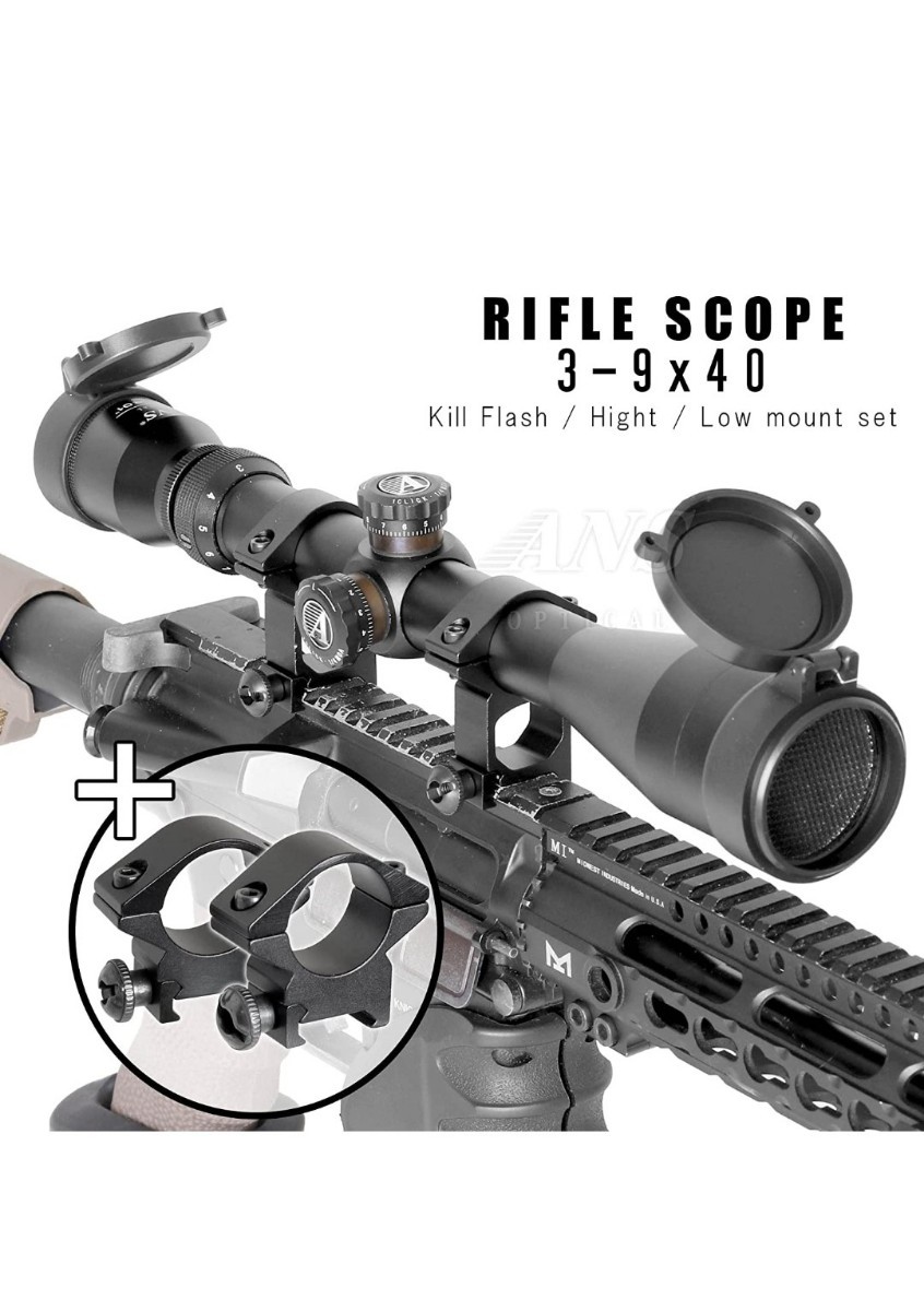 ラスト1点新品未開封Fサイズ ライフルスコープ マルイ 3-9 x 40mm Pro 可変ズーム ハイエンドモデル