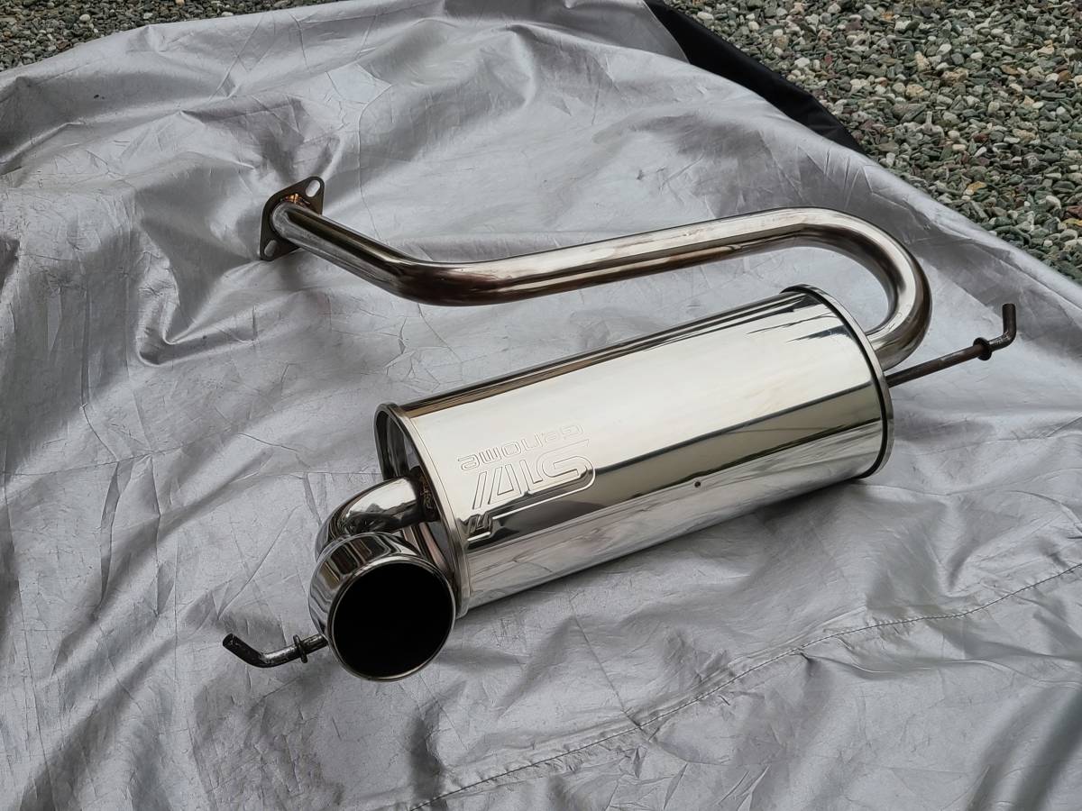 スバル　R1 STi Genomeマフラー_10