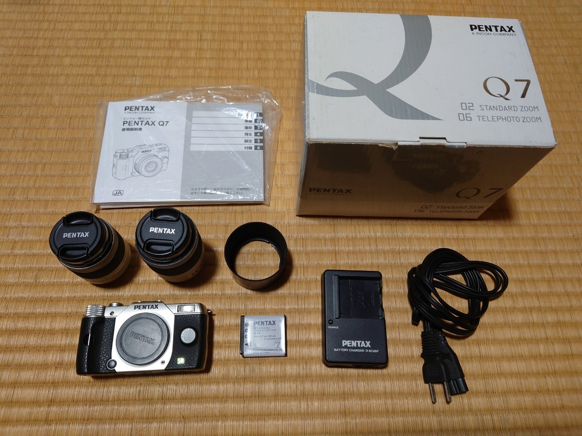 PENTAX Q7 ボディ 02 レンズセット 【公式通販】