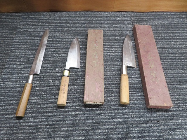 ステン本焼V金10号柳刃包丁270mm 花梨八角柄 新品】ステン本焼V金10号切付柳刃包丁270mm 花梨木八角柄