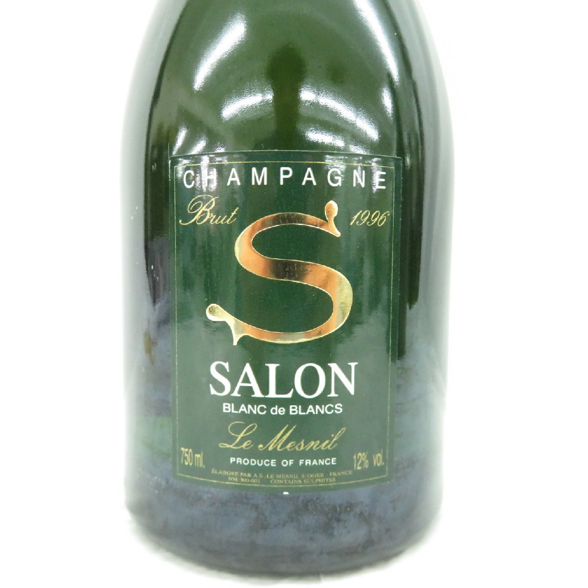 未開栓】SALON サロン ブラン・ド・ブラン 1996 シャンパン 750ml 12