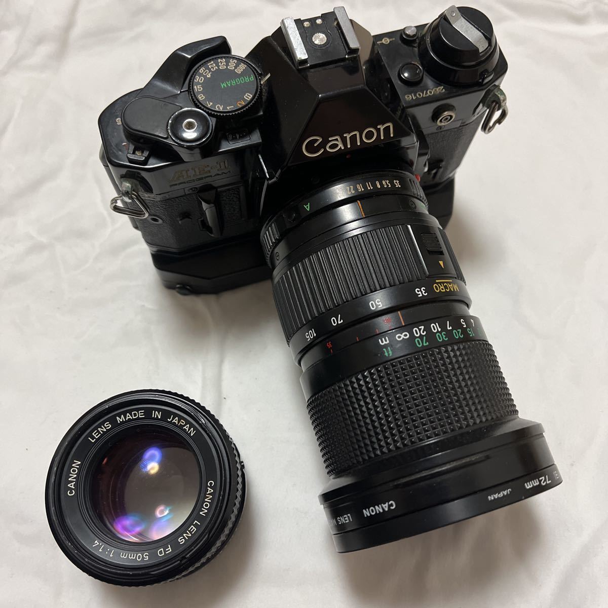 Canon New F1 AE ／ FD 50mm 1:1.4 レンズ付 キャノン canon AE-1