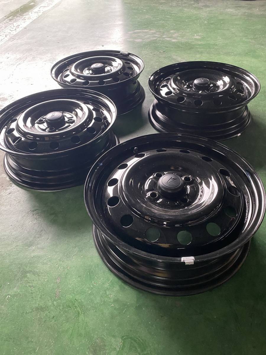 ☆ ダイハツ タフト 純正ホイール4本 スチール15×4.5J 4穴 PCD100 +45