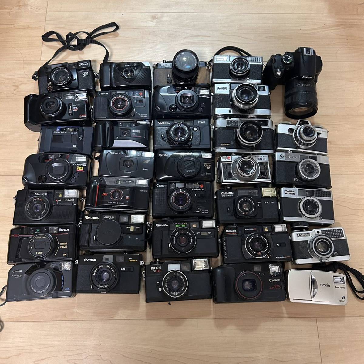 大量 フィルムカメラ まとめ売り ジャンクMINOLTA OLYMPUS Canon