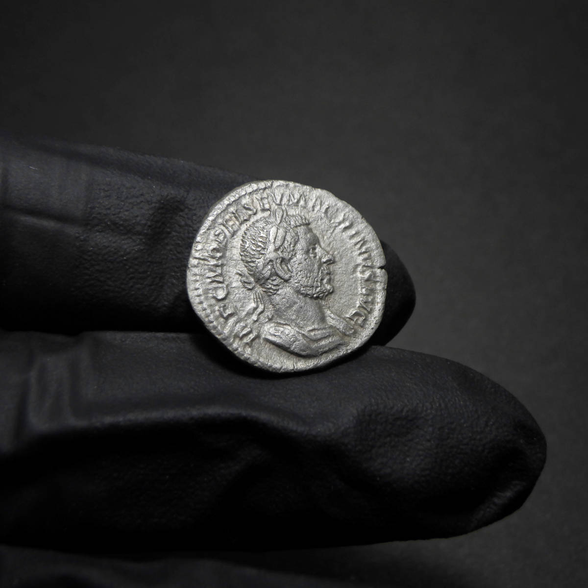 古代ローマコイン】Marcinus（マクリヌス）クリーニング済 シルバーコイン 銀貨 デナリウス(FRJM7rMNBm)