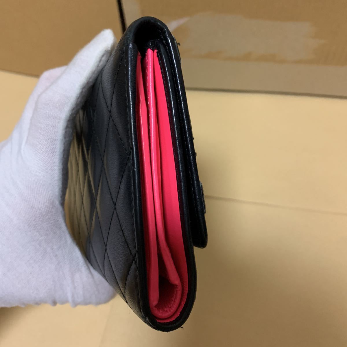 レア色☆CHANEL シャネル ココマーク マトラッセ 良品 CHANEL