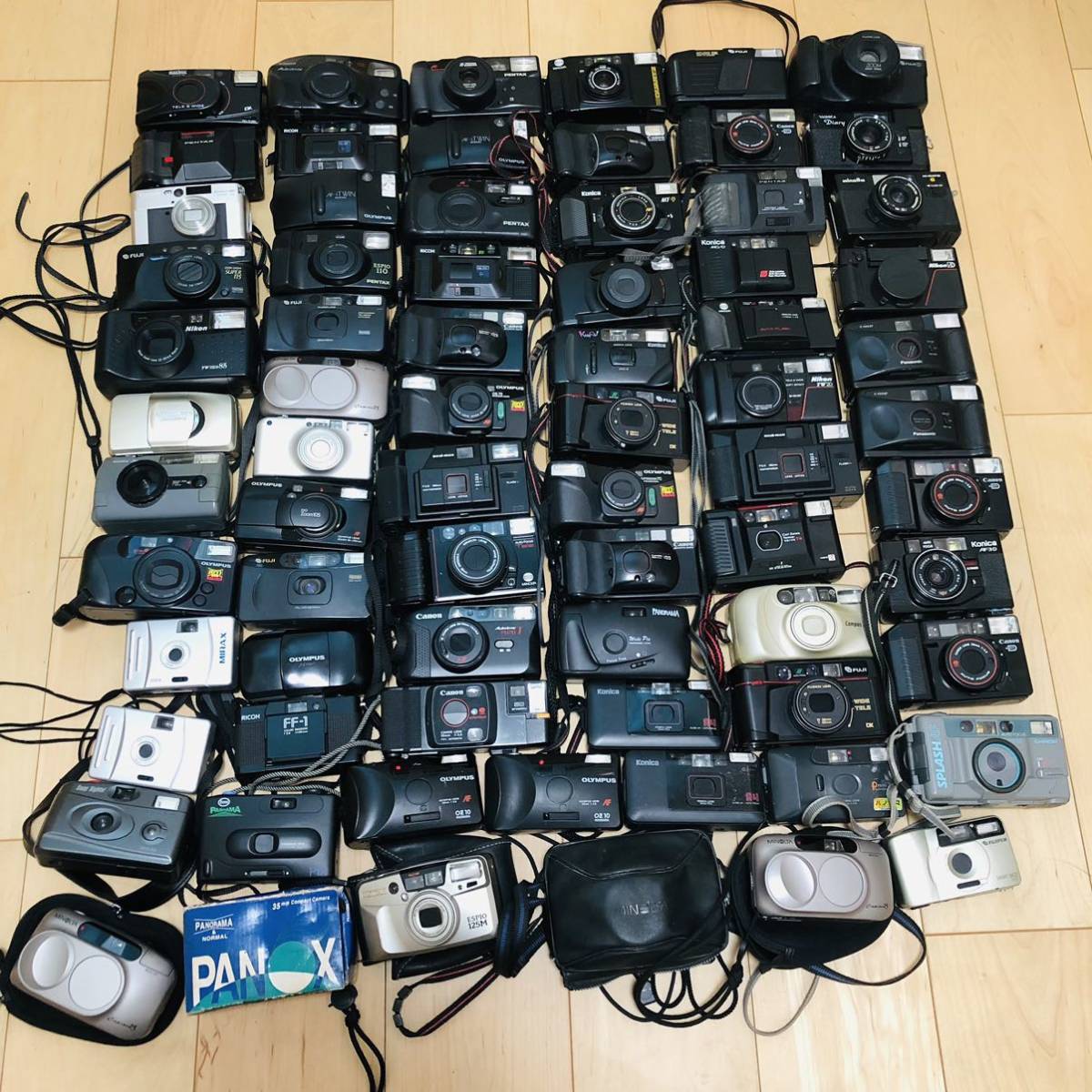 カメラ、光学機器 コンパクトフィルムカメラ 大量20台セット ジャンク