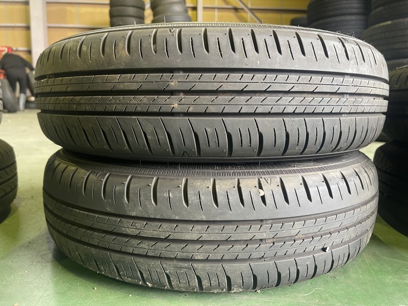 バリ山155/65R14 75S　鉄ホイール・激安!!2本セット価格　918