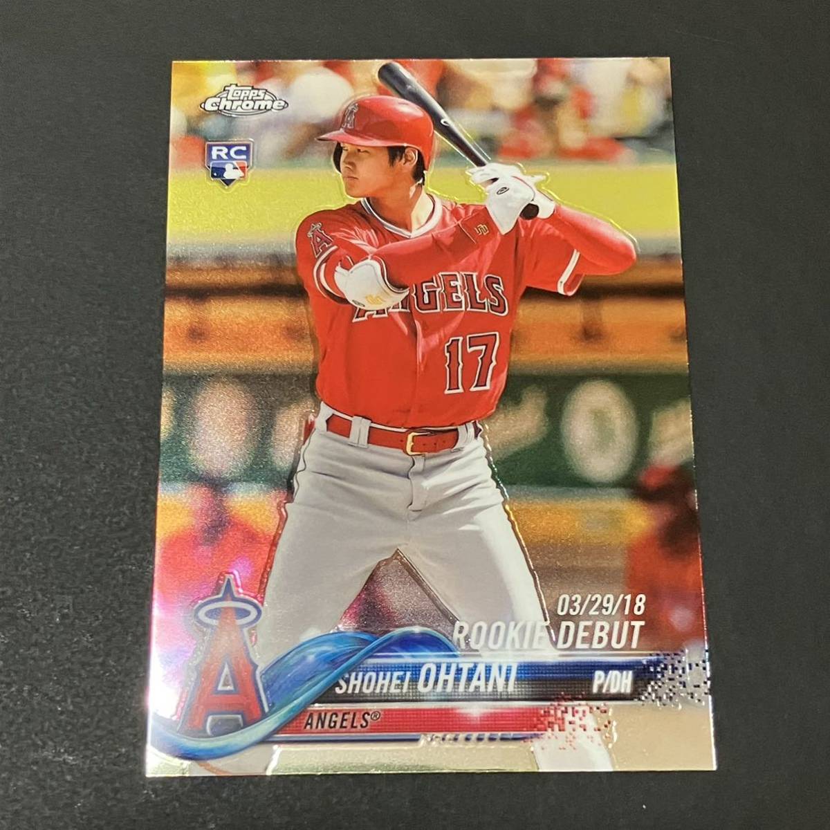 美品】大谷翔平 Shohei Ohtani 2018 Topps Chrome Update RD RC Rookie 