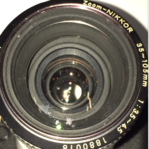 Vintage ALL NIKON PACKAGE -FM2 35mm Camera-Zoom Nikkor 35-105mm