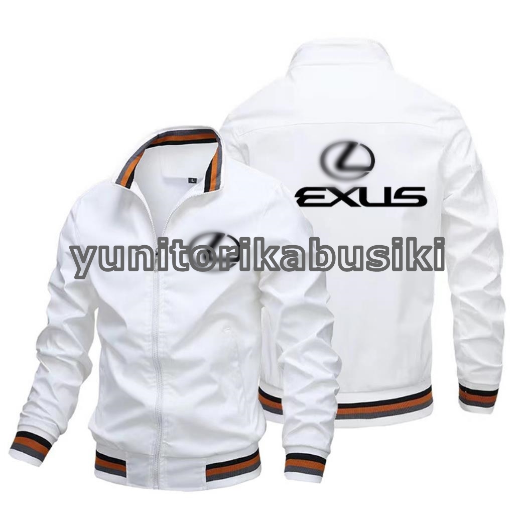 激安 新品 高品質 レクサス LEXUS LOGO レーシングジャケット 春秋用 ジャンパー ブルゾン S〜5XL 5色選択可