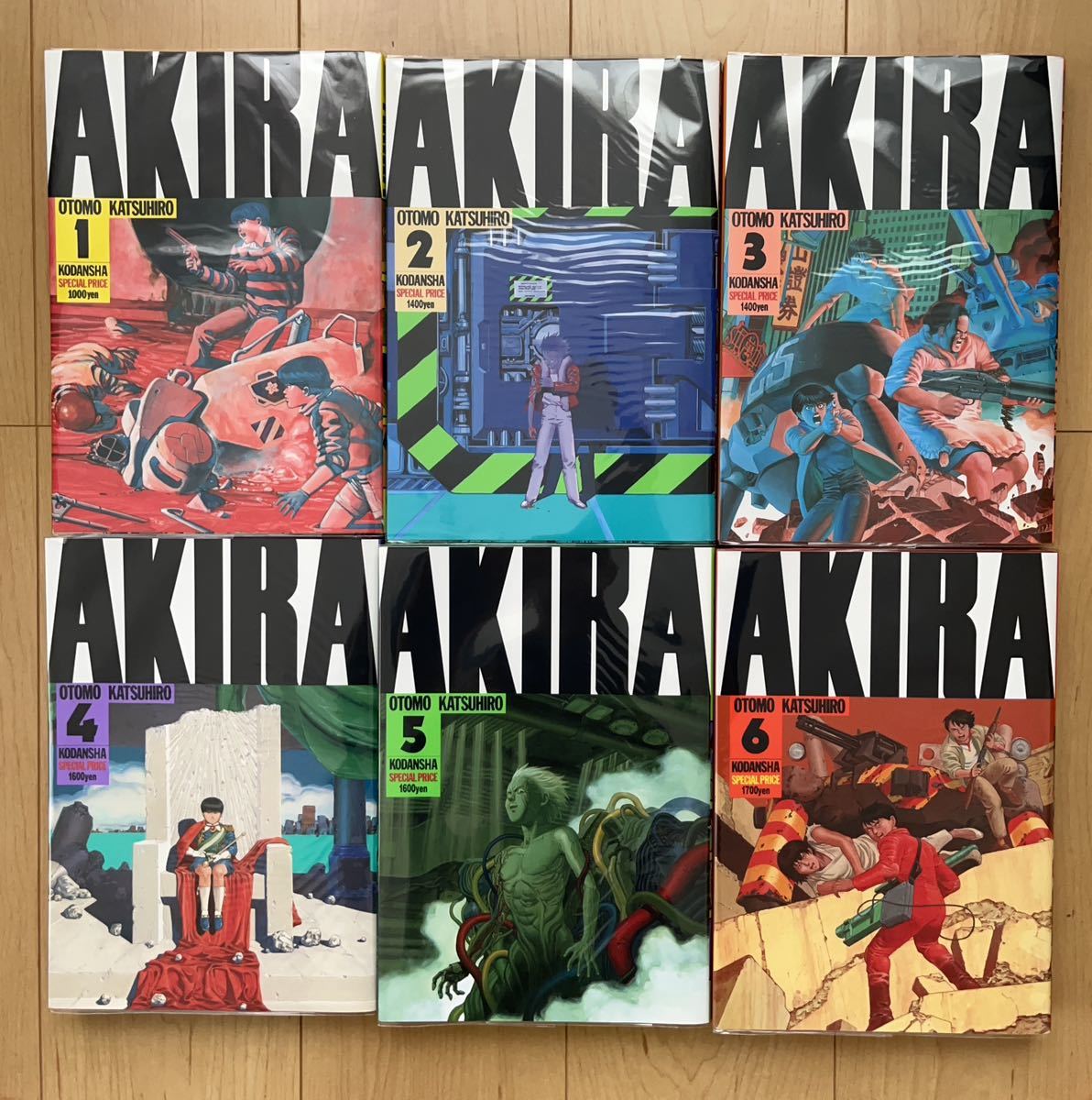 AKIRA 漫画 全巻セット AKIRA 1～6巻 漫画 全巻セット KCDX ワイド版