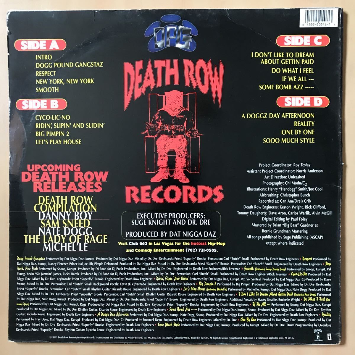 US盤/Original/2LP/Tha Dogg Pound/ザ・ドッグ・パウンド/Dogg Food