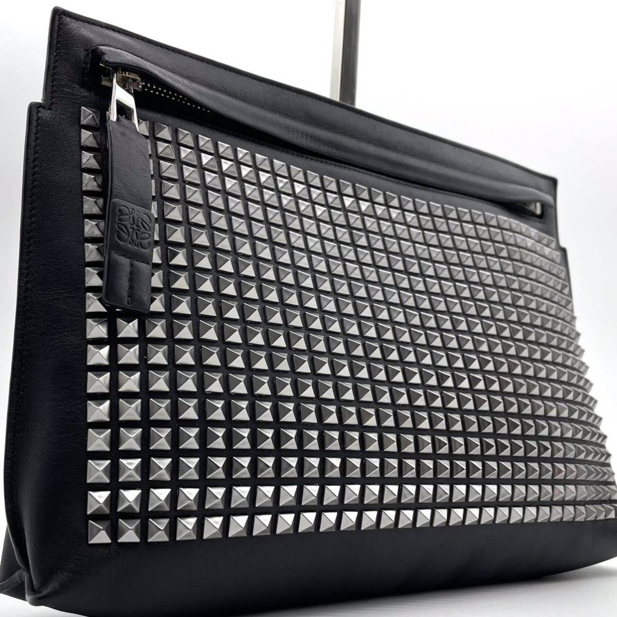 LOEWE ロエベ クラッチバッグ アナグラム クラッチ LOEWE（セカンド 