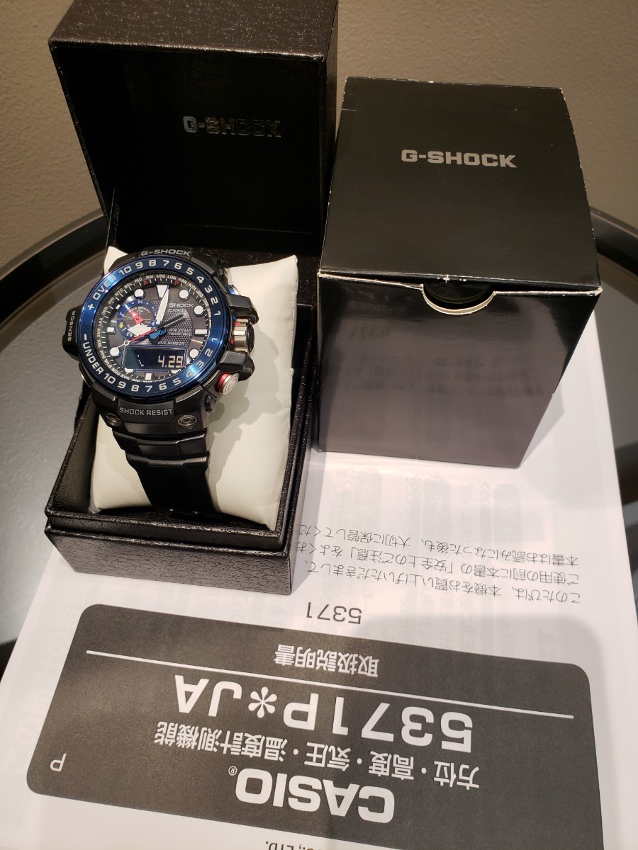 CASIO G-SHOCK MASTER OF G-SEA GULFMASTER GWN-1000B-1BJF 中古 電波