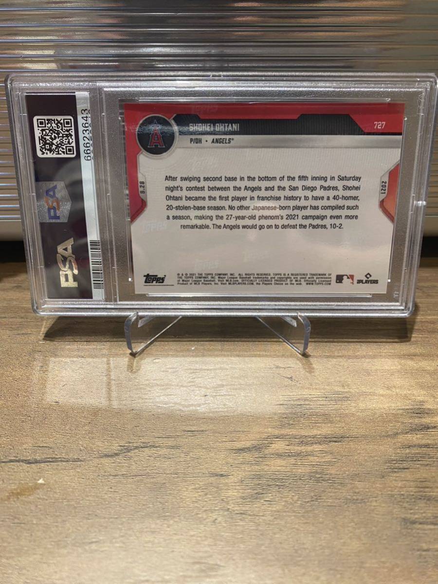 最高鑑定 大谷翔平 PSA10 WBC MVPイヤー 2022 ohtani Topps 日本代表