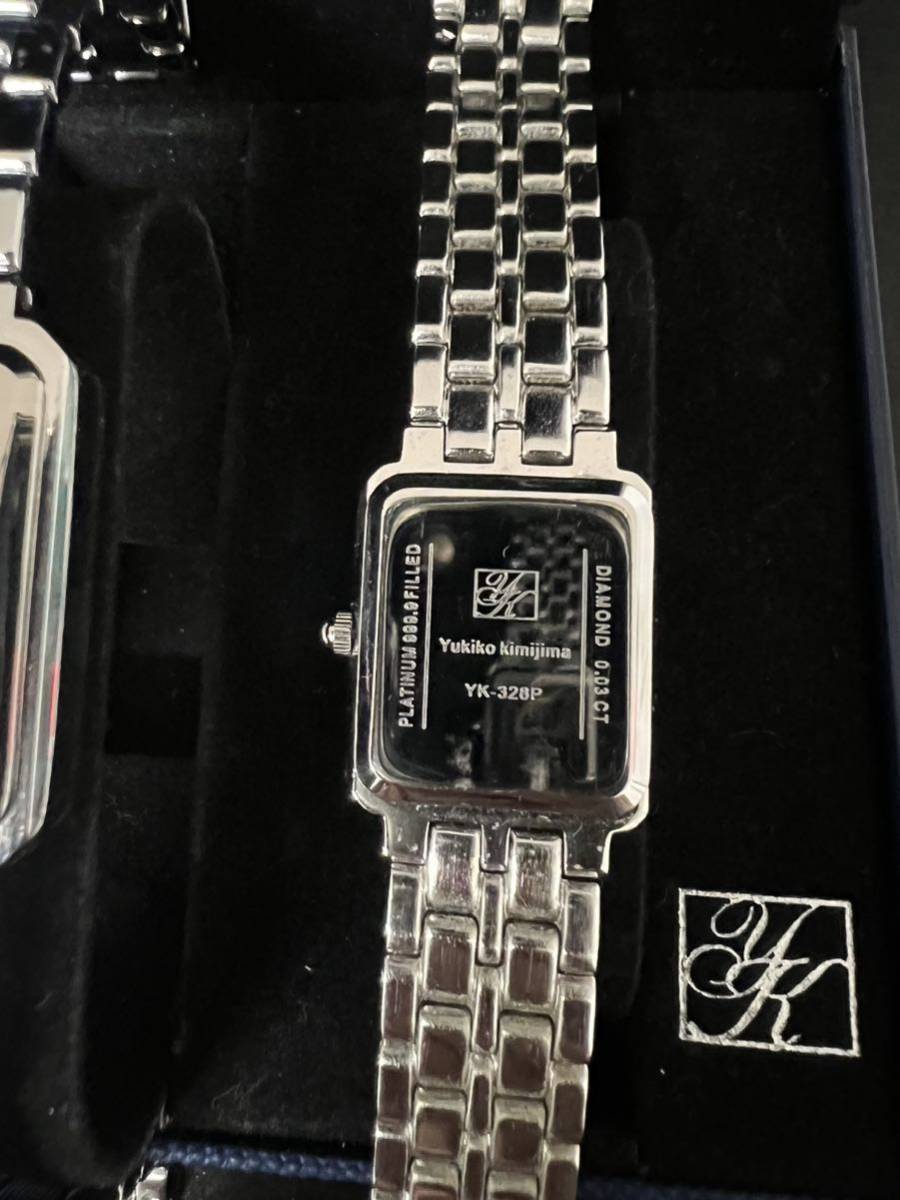 Yukiko Kimijima☆ユキコキミジマ☆YK-328P☆ペアウォッチ☆腕時計  