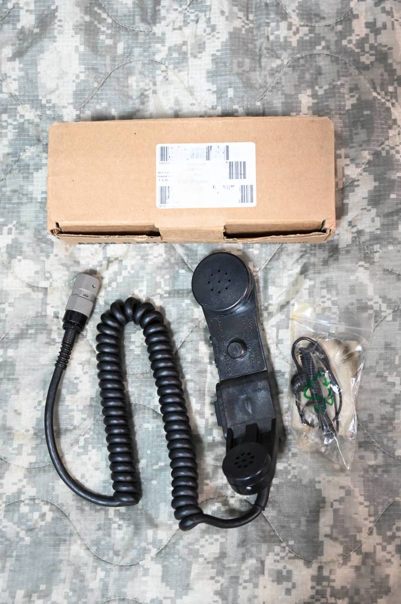 米軍放出品 H-250 ハンドセット 検索用）PRC 無線機 実物 払下げ
