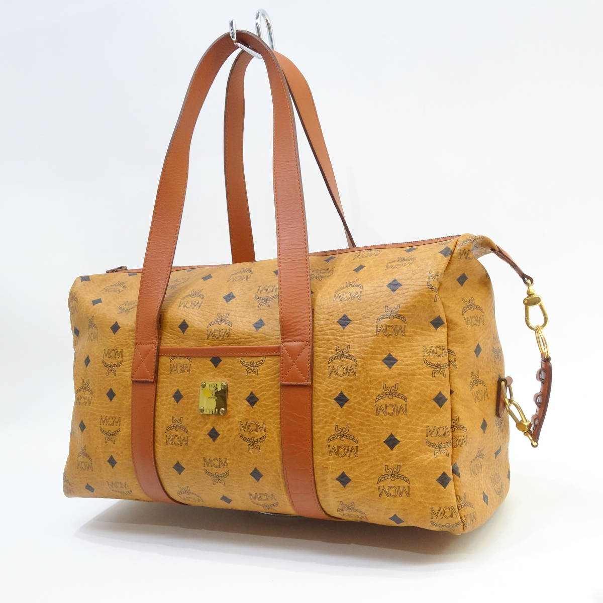 MCM ゴールド ボストンバッグ その他のブランド その他のブランド MCM ミニボストンバッグ バッグ